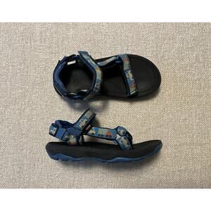 Teva Unisex Child Hurricane XLT 2 Sport Sandal Size 10 Blue Truck Print 1019390T